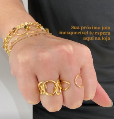 Anéis Golden Sisters