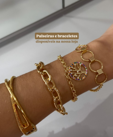 Pulseiras Golden Sisters